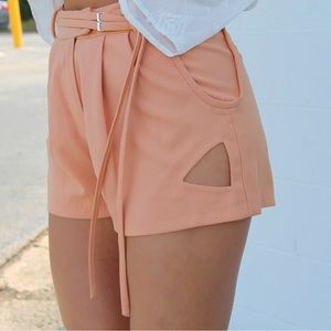 Kiss me Coral shorts